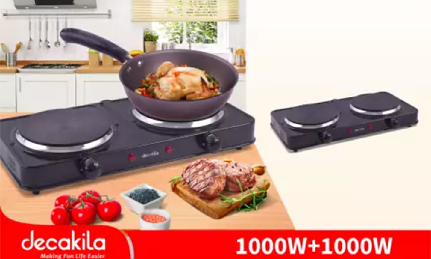 Double Plate Stove