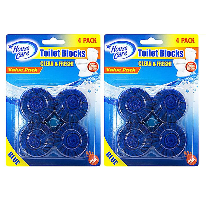 Toilet blue tabs