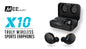 Wireless earphone x10