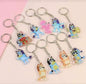 Bluey key chains 10 pcs